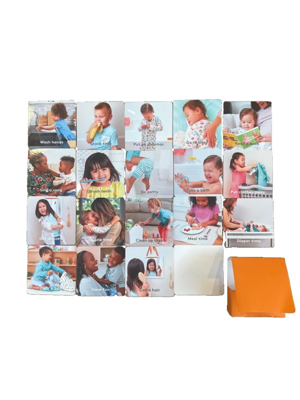 Lovevery Let's Map It Out Routine Cards The Helper Play Kit 15 Cards And Box